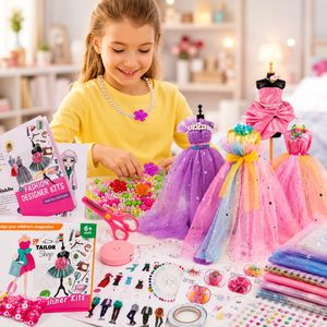 Kit de moda montessori para niños