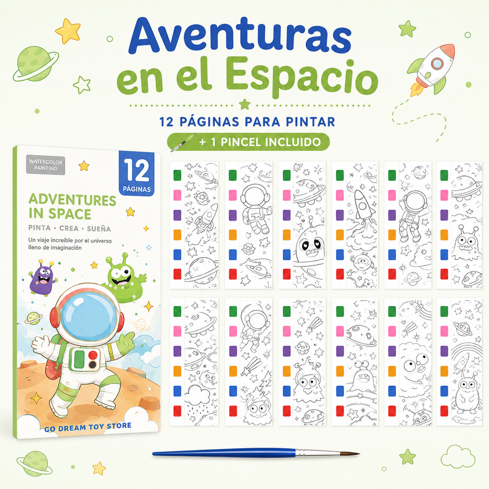🌈 AquaColor™ | Libros Mágicos de acuarela