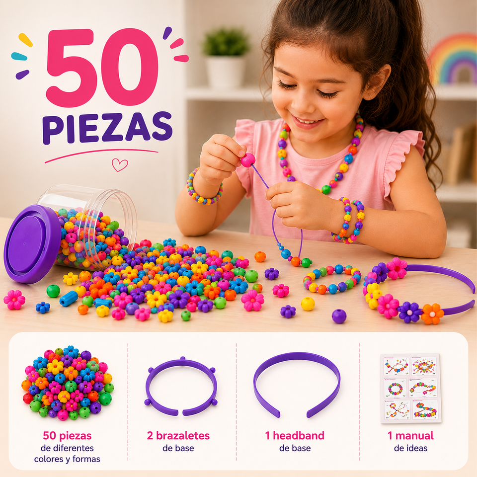 PopBeads™ | Kit de Cuentas para Crear Joyas