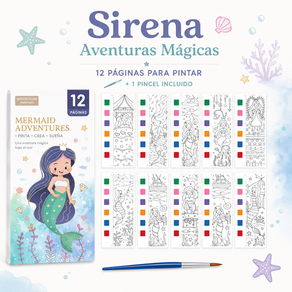🌈 AquaColor™ | Libros Mágicos de acuarela